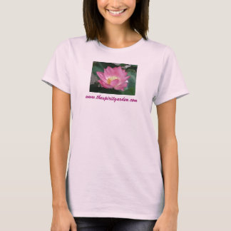 T-shirt Le dessus de spaghetti de jardin d'esprit (adapté)