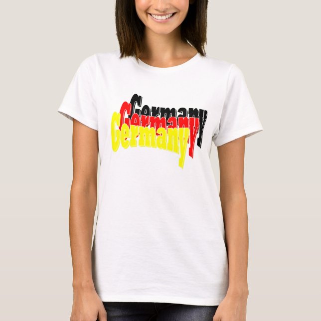 T-shirt le deutschland (Devant)