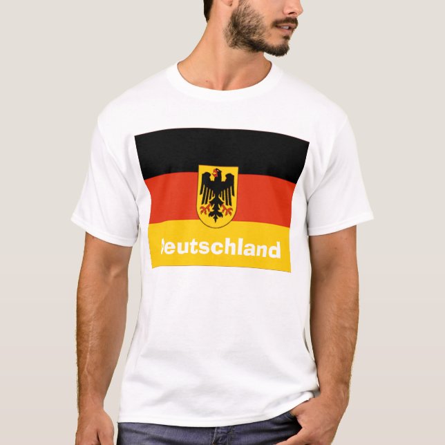 T-shirt Le Deutschland, Deutschland (Devant)