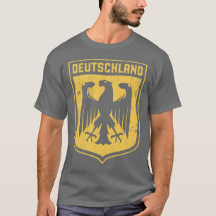 T-shirt Le Deutschland Eagle - manteau des bras allemand