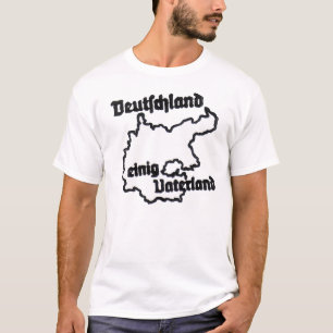 T-shirt Le Deutschland Einig Vaterland