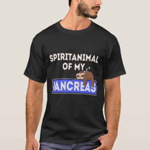 T-shirt Le diabète, c'est drôle de dire paresseux