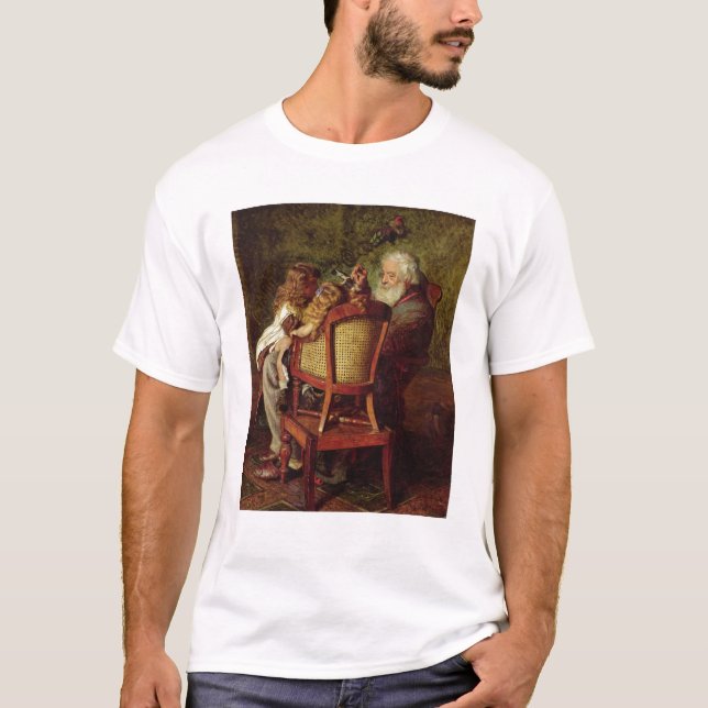 T-shirt Le diable du grand-père (Devant)