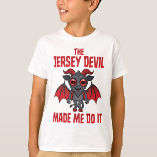 T-shirt Le Diable du New Jersey m'a fait faire ça
