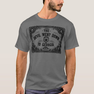 T-shirt Le Diable Est Descendu En Géorgie