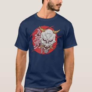 T-shirt Le diable japonais Oni Demon