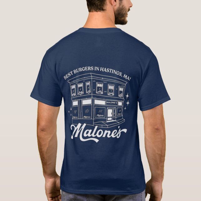 T-shirt Le Diner & Bar de Malone (Dos)