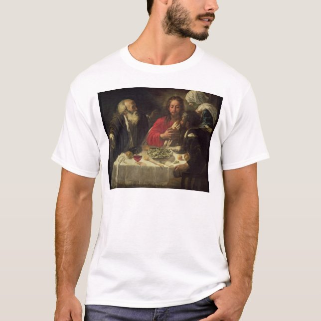T-shirt Le dîner chez Emmaus, c.1614-21 (Devant)