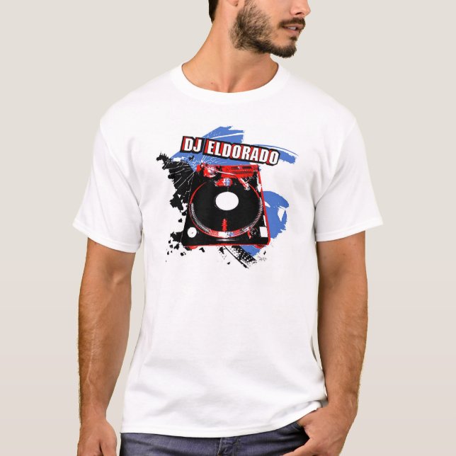 T-SHIRT LE DJ ELDORADO #1 (Devant)