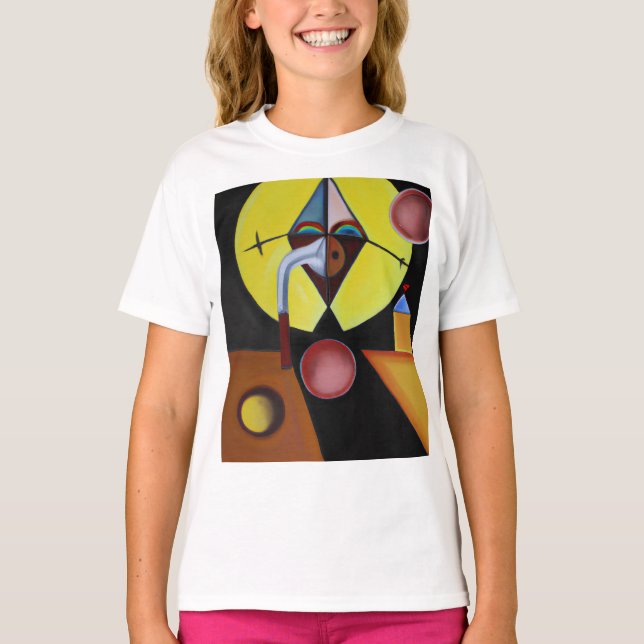T-shirt Le docteur de la peste - Peinture à l'huile (Devant)