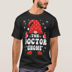 T-shirt Le docteur Gnome Matching Family Christmas Pajama