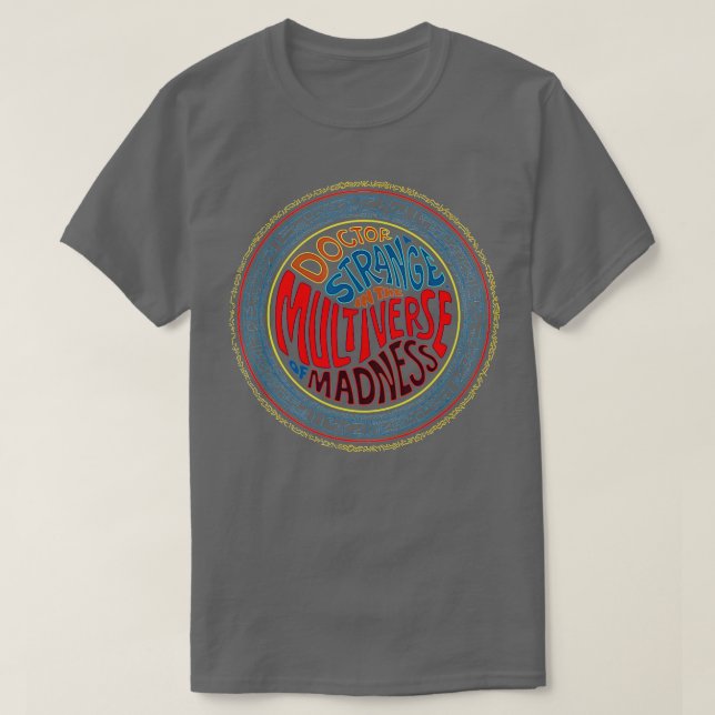 T-shirt Le Docteur Strange Dans Le Multivers De La Bande D (Design devant)