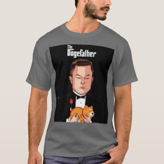 T-shirt Le Dogefather Drôle