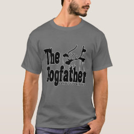 T-shirt Le Dogfather Funny mignon chien père père père pro