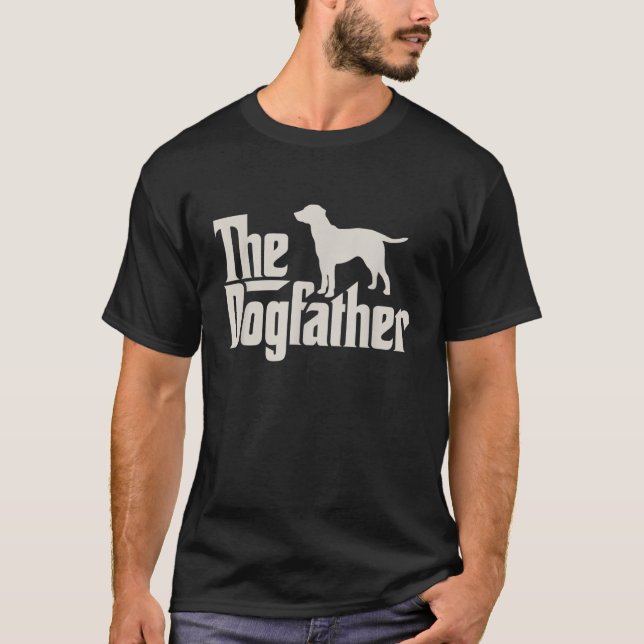 T-shirt Le Dogfather Labrador (Devant)