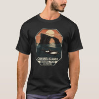 Le Dolphin Retro Emblem du Parc national des Îles-