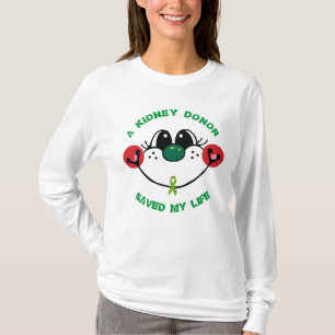 T-SHIRT LE DONATEUR KIDNEY M'A SAUVÉ LA VIE