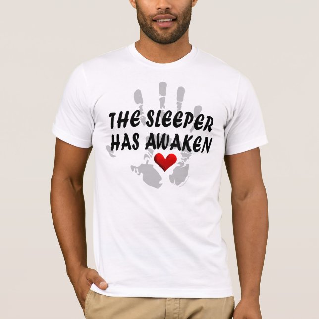 T-shirt Le dormeur a pour réveiller #1a (Devant)
