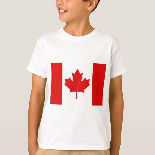 T-shirt Le drapeau de la Feuille d'érable du Canada
