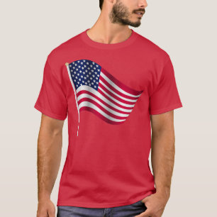 T-shirt Le drapeau de la Journée commémorative des cybersc