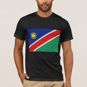 T-shirt Le drapeau de la Namibie