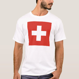 T-shirt Le drapeau de la Suisse meurent der Schweiz de