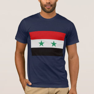 T-shirt Le drapeau de la Syrie