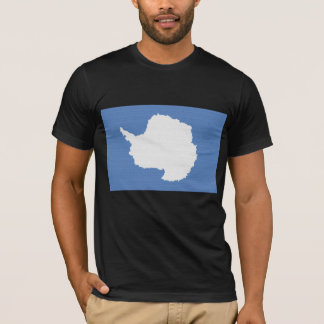 T-shirt Le drapeau de l'Antarctique