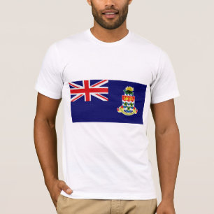 T-shirt Le drapeau de l'Île Caïman