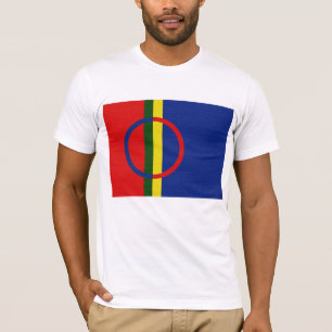 T-shirt Le drapeau de Sami