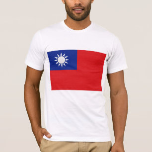 T-shirt Le drapeau de Taïwan