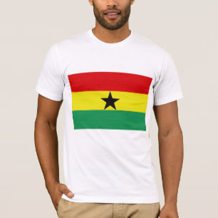 T-shirt Le drapeau du Ghana
