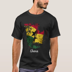 T-shirt le drapeau du Ghana