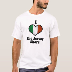 T-shirt Le drapeau italien du Jersey Shore NJ