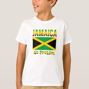 T-shirt Le drapeau jamaïcain ne pose aucun problème
