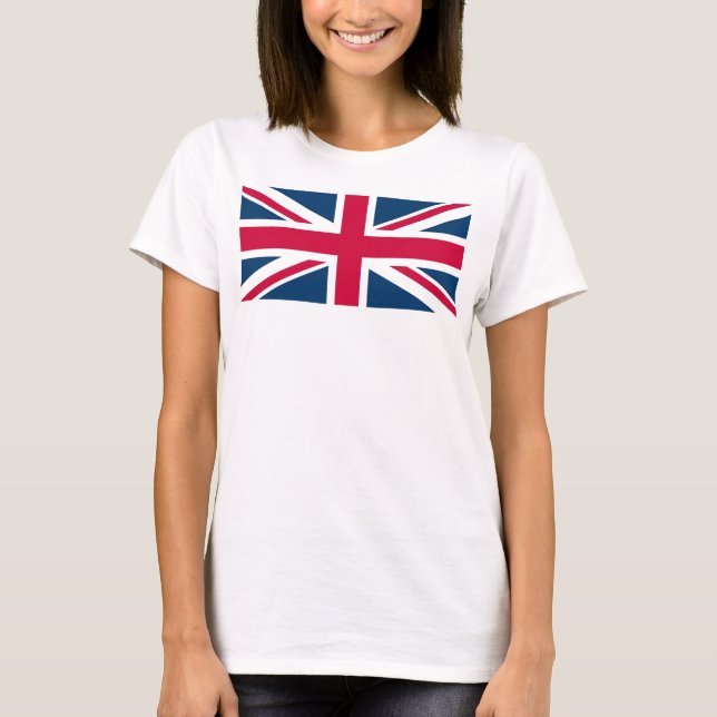 T-shirt Le drapeau national du Royaume-Uni (Devant)