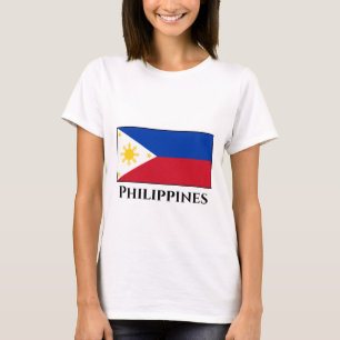 T-shirt Le drapeau philippin
