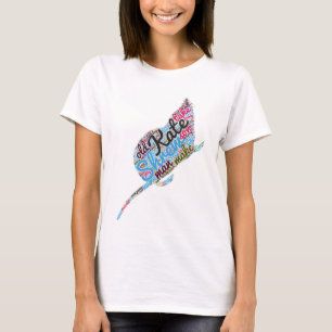 T-shirt Le dressage de Shakespeare du nuage de mot de