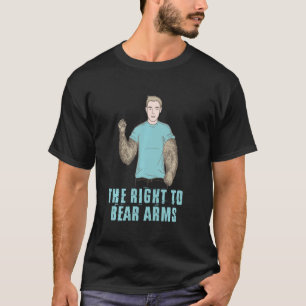 T-shirt Le droit d'porter des armes Drôle 2ème amendement 