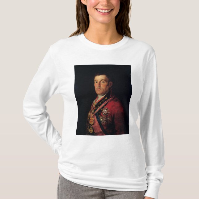 T-shirt Le duc de Wellington 1812-14 (Devant)