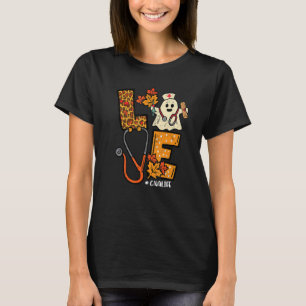 T-shirt Le fantôme léopard CNA Halloween Costume Automne p