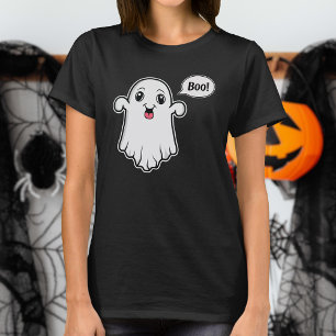 T-shirt Le Fantôme Mignon Qui Essaie D'Être Effrayant Dit 