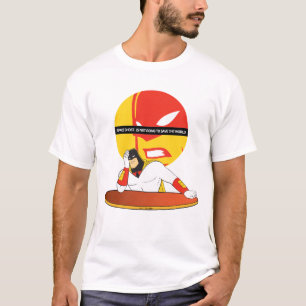 T-shirt Le Fantôme Spatial Ne Va Pas Sauver Le Monde