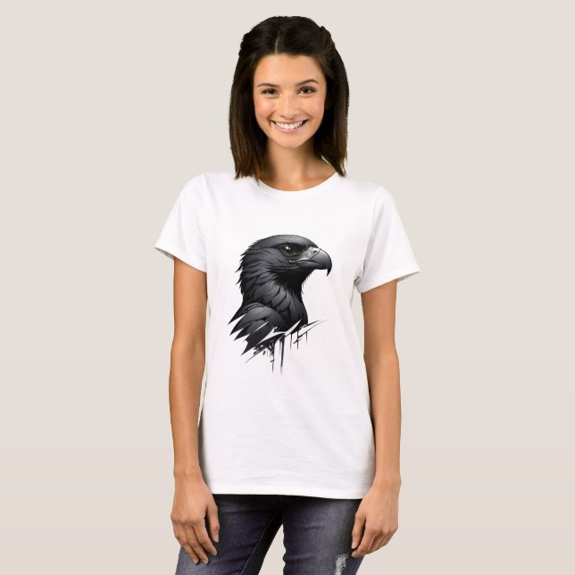 T-shirt Le faucon noir (Devant entier)