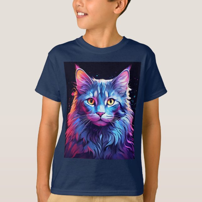 T-shirt Le félin (Devant)
