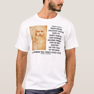 T-shirt Le fer se rouille vigueur de sèves d'inaction de