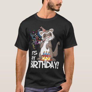 T-shirt Le Ferret de mon anniversaire