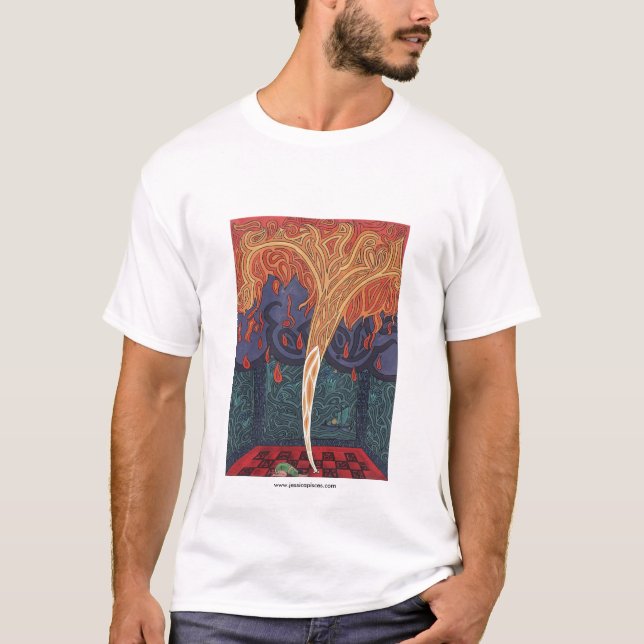 T-shirt Le feu (Devant)