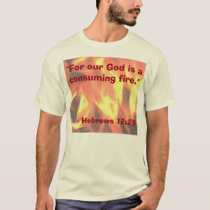 T-shirt Le feu consumant
