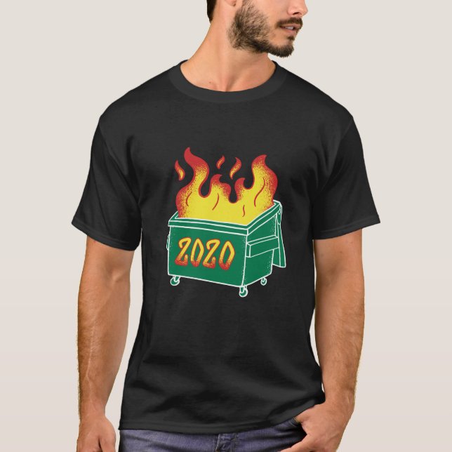 T-shirt Le Feu de Dumpster 2020 classique (Devant)